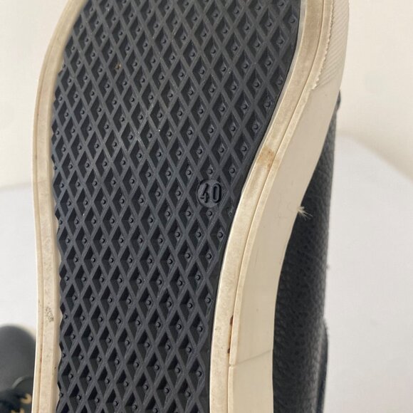 Sarah Flint Platform Sneakers Shoes Black White - Picture 8 of 10